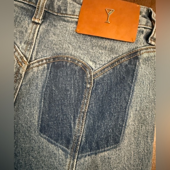 NWT Retrofête Maelle Denim Pants Size 24 - Picture 11 of 13